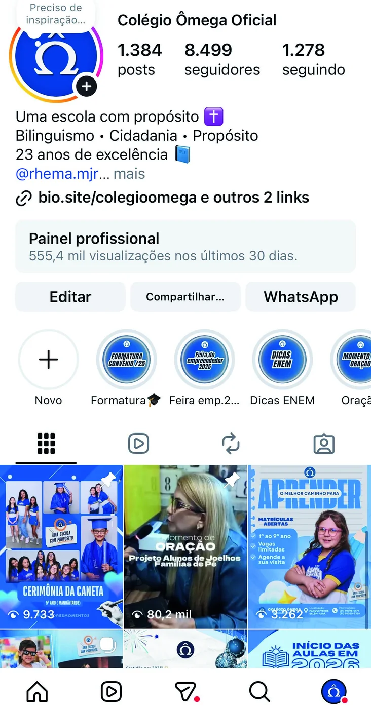 Perfil de cliente gerenciado