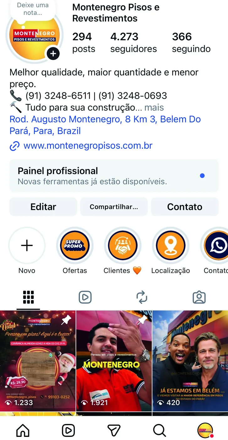 Perfil de cliente gerenciado