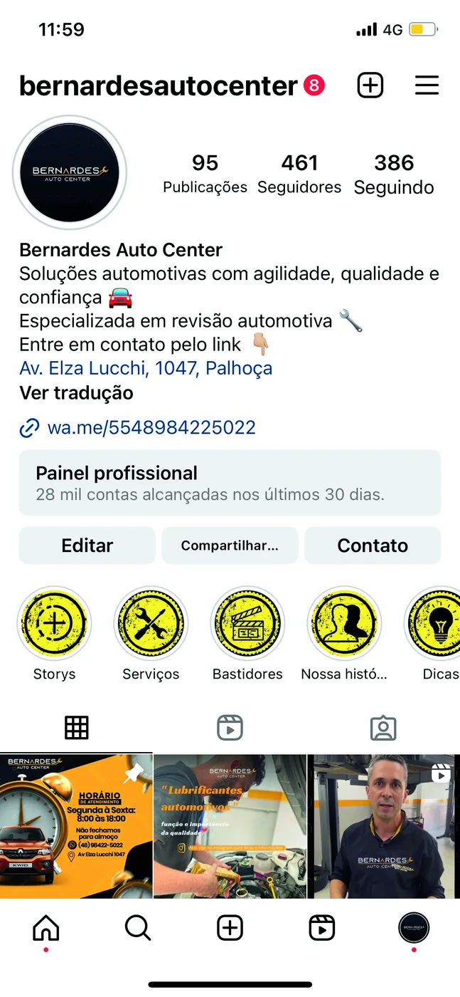 Perfil de cliente gerenciado